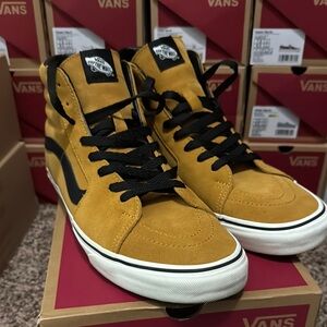 Vans Sk-8 Hi Suede/Tan